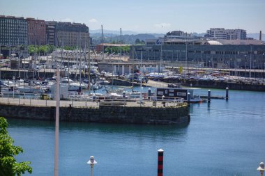 İspanya 'daki Gijon şehri.