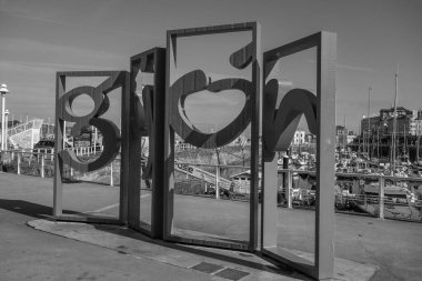 İspanya 'daki Gijon şehri.