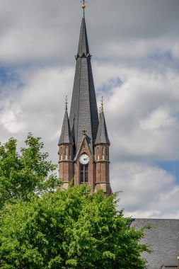 Alman Muensterland 'inde yaz mevsimi