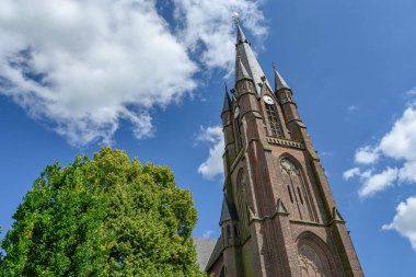 Alman Muensterland 'inde yaz mevsimi