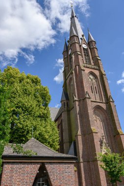 Alman Muensterland 'inde yaz mevsimi