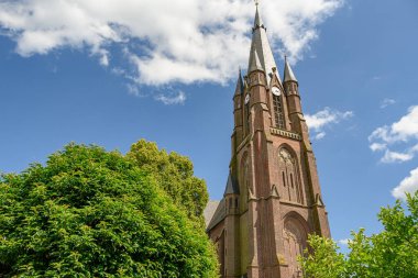 Alman Muensterland 'inde yaz mevsimi