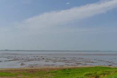 Almanya 'daki EM Nehri' nde Ditzum.