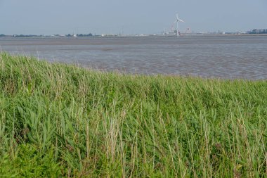 Almanya 'daki EM Nehri' nde Ditzum.