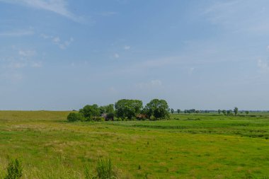 Almanya 'daki EM Nehri' nde Ditzum.