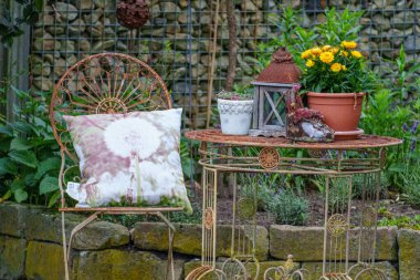 Westphalia 'da Borken yakınlarında yaz mevsimi