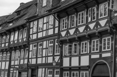 Alman harzındaki eski Einbeck şehri.