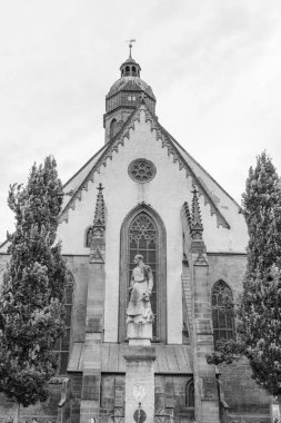 Alman harzındaki eski Einbeck şehri.