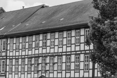 Alman harzındaki eski Einbeck şehri.