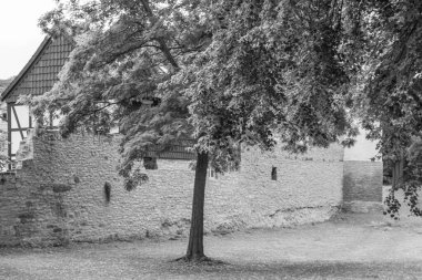 Alman harzındaki eski Einbeck şehri.