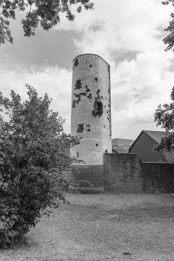 Alman harzındaki eski Einbeck şehri.