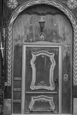 Alman harzındaki eski Einbeck şehri.