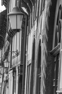 Alman harzındaki eski Einbeck şehri.