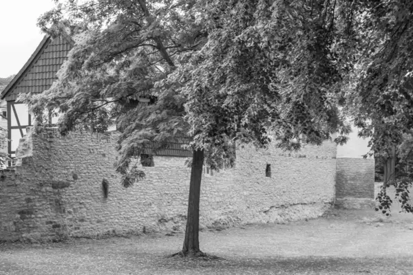 Alman harzındaki eski Einbeck şehri.