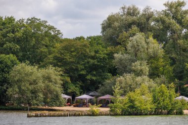 Potsdam şehri ve Germa Brandenburg gölleri