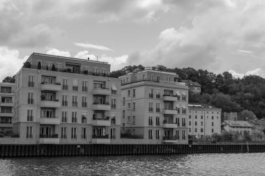 Werder şehri ve Almanya 'da Potsdam yakınlarındaki göller