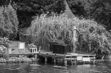 Werder şehri ve Almanya 'da Potsdam yakınlarındaki göller