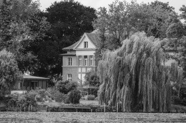 Werder şehri ve Almanya 'da Potsdam yakınlarındaki göller