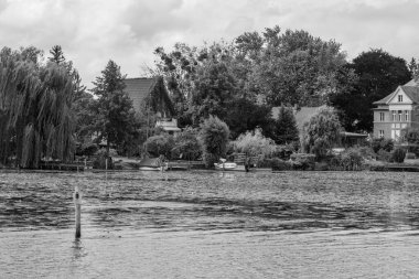 Werder şehri ve Almanya 'da Potsdam yakınlarındaki göller