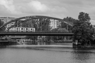 Werder şehri ve Almanya 'da Potsdam yakınlarındaki göller