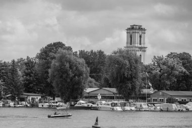 Werder şehri ve Almanya 'da Potsdam yakınlarındaki göller