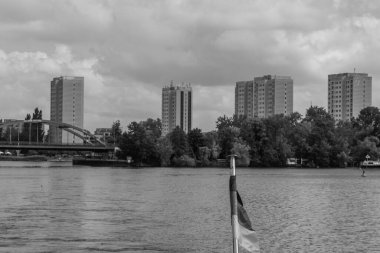 Werder şehri ve Almanya 'da Potsdam yakınlarındaki göller