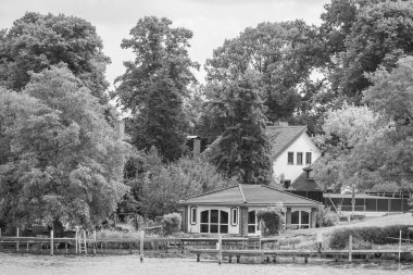 Werder şehri ve Almanya 'da Potsdam yakınlarındaki göller