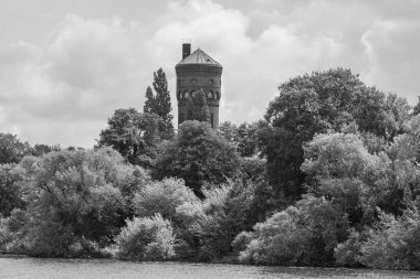 Werder şehri ve Almanya 'da Potsdam yakınlarındaki göller