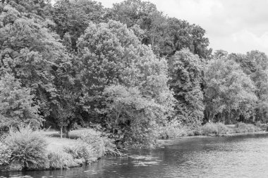 Werder şehri ve Almanya 'da Potsdam yakınlarındaki göller