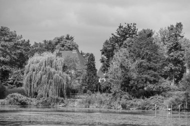 Werder şehri ve Almanya 'da Potsdam yakınlarındaki göller