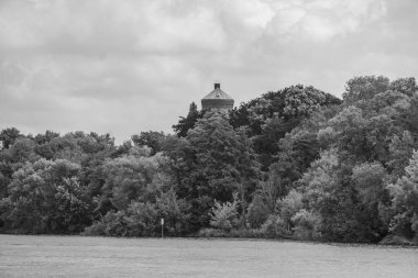 Werder şehri ve Almanya 'da Potsdam yakınlarındaki göller