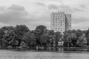 Werder şehri ve Almanya 'da Potsdam yakınlarındaki göller