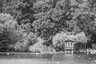 Werder şehri ve Almanya 'da Potsdam yakınlarındaki göller