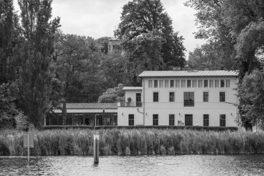 Werder şehri ve Almanya 'da Potsdam yakınlarındaki göller