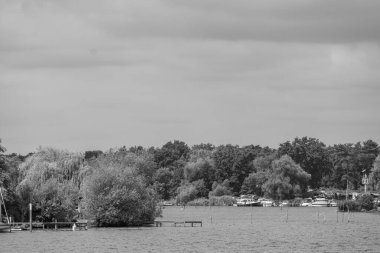 Werder şehri ve Almanya 'da Potsdam yakınlarındaki göller