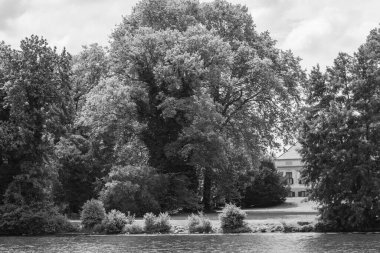 Werder şehri ve Almanya 'da Potsdam yakınlarındaki göller