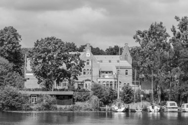 Werder şehri ve Almanya 'da Potsdam yakınlarındaki göller