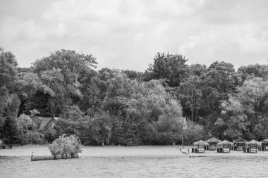 Werder şehri ve Potsdam yakınlarındaki göller.