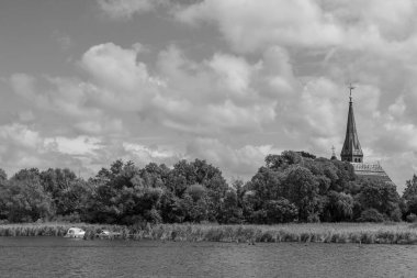 Werder şehri ve Potsdam yakınlarındaki göller.