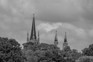 Werder şehri ve Potsdam yakınlarındaki göller.