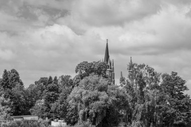 Werder şehri ve Potsdam yakınlarındaki göller.