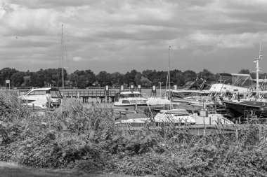 Werder şehri ve Potsdam yakınlarındaki göller.