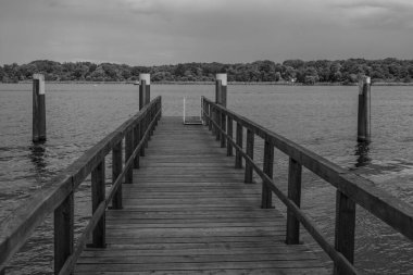 Werder şehri ve Almanya 'da Potsdam yakınlarında göller