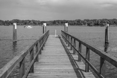 Werder şehri ve Almanya 'da Potsdam yakınlarında göller