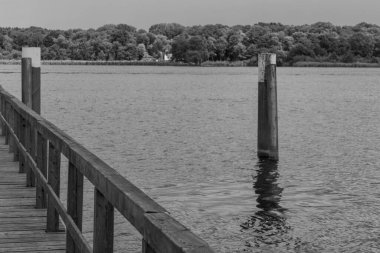 Werder şehri ve Almanya 'da Potsdam yakınlarında göller