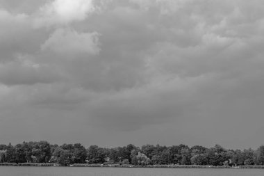 Werder şehri ve Almanya 'da Potsdam yakınlarında göller