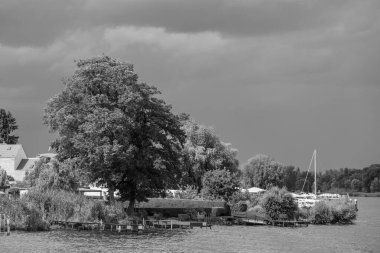 Werder şehri ve Almanya 'da Potsdam yakınlarında göller