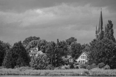 Werder şehri ve Almanya 'da Potsdam yakınlarında göller