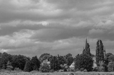 Werder şehri ve Almanya 'da Potsdam yakınlarında göller