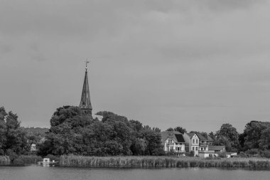Werder şehri ve Almanya 'da Potsdam yakınlarında göller